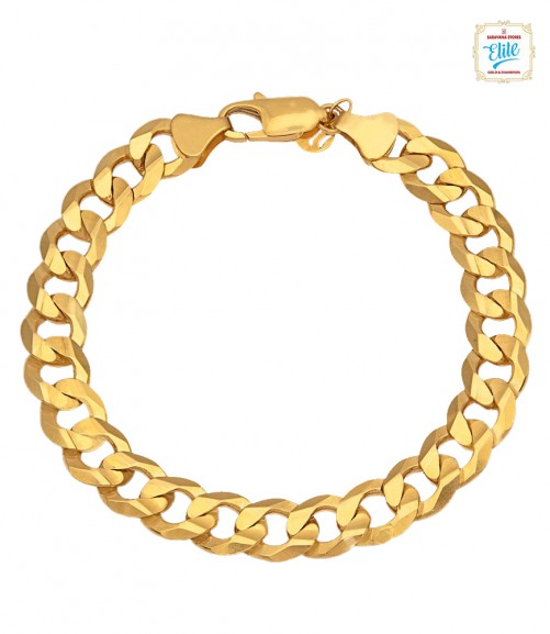 Classic Interlock Gold Bracelet - 3487