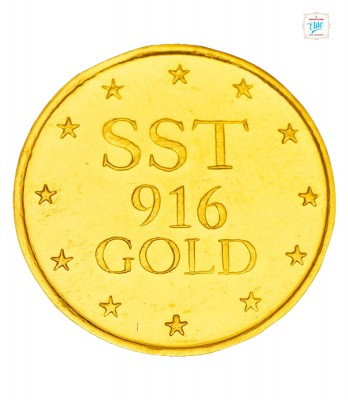 1 Gram Gold King 916 Coin