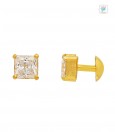 Cubic Stoned Gold Stud -1341