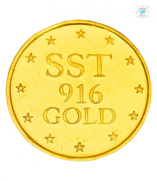 8 Gram Gold King 916 Coin
