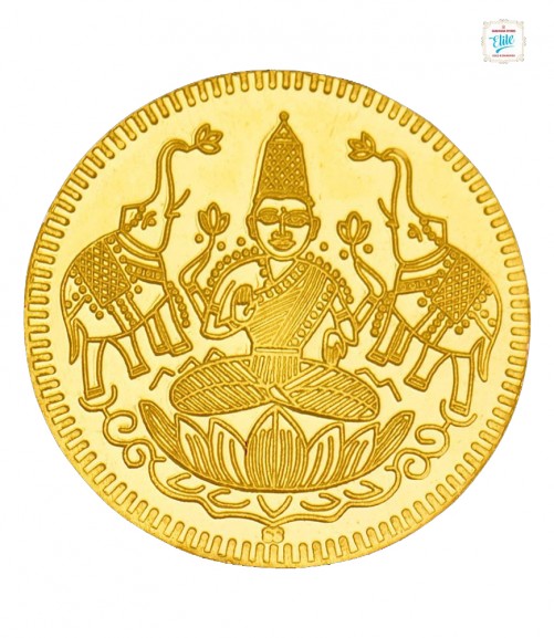 1 GRM Gold Laxmi 916 Coin