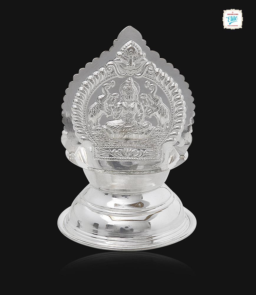 silver kamakshi vilakku